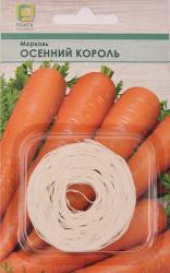 морковь ОСЕННИЙ КОРОЛЬ НА ЛЕНТЕ ср.спелая / ПОИСК /