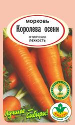 Морковь КОРОЛЕВА ОСЕНИ