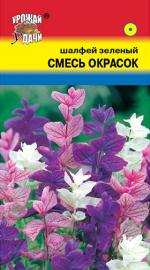 Шалфей   зеленый   СМЕСЬ ОКРАСОК